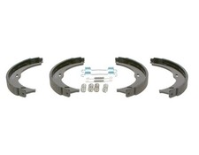 Image of BOSCH 0986487718 Brake Shoe Set For Parking Brake Rear Fits Mercedes-Benz