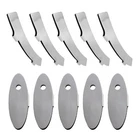 10 Pcs Mountain Bike Disc Brake Interspace Adjustment Stainless Steel Discs
