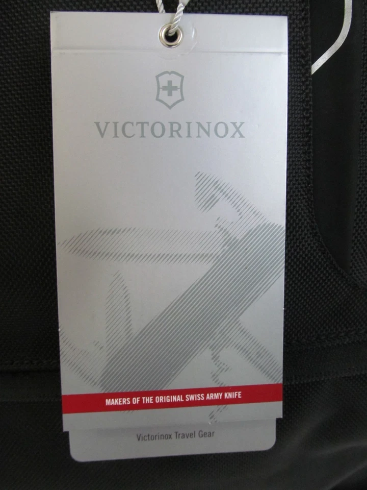 Victorinox Travel Tote, Zippered Expandable Black Carry On Laptop Compatible-NWT - Image 2 of 4