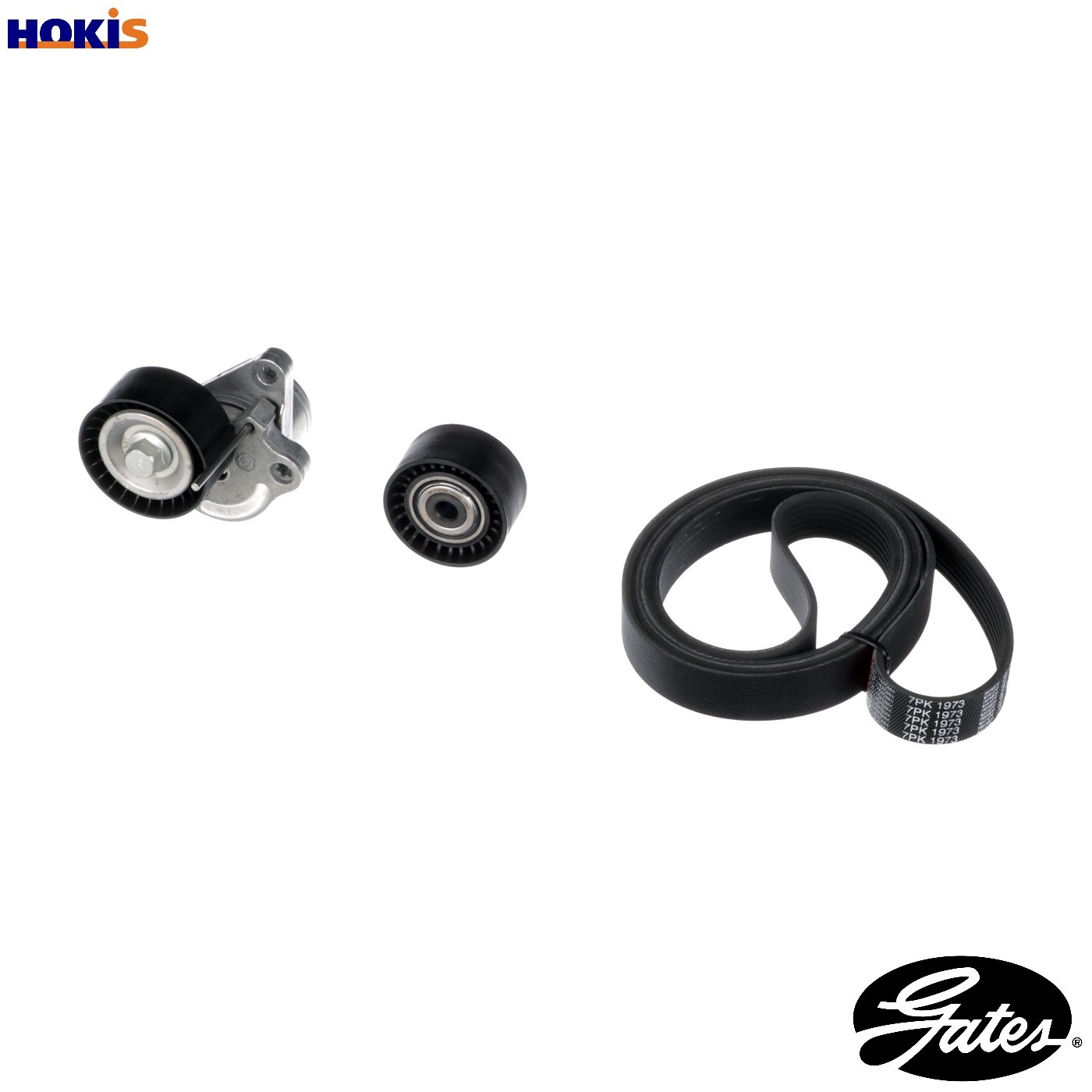 VRIBBED BELT SET K017PK1973 FOR RENAULT TRAFIC/II/Rodeo/Platform/Chassis/Van - Image 15