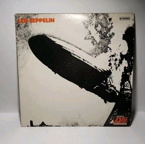LED ZEPPELIN - Debut S/T Rock Lp - SD8216 EX/EX Atlantic USA r234