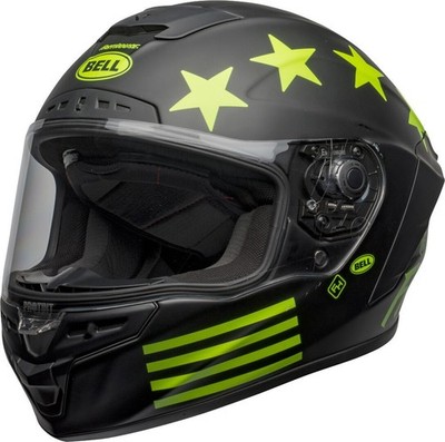 CASCO BELL STAR MIPS DLX FASTHOUSE VICTORY CIRCLE MATTE BLACK HI-VIZ