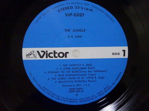 B.B. King The Jungle Victor VIP-5021 Japan  VINYL LP OBI - Bild 3 von 3