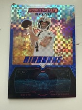DEREK CARR 2025 Panini Rookies & Stars Airborne Football BLUE PLAID Prizm