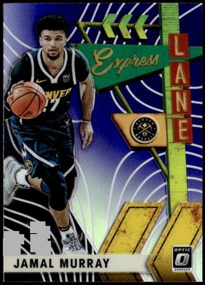 2019-20 Donruss Optic #24 Jamal Murray Express Lane Purple E1
