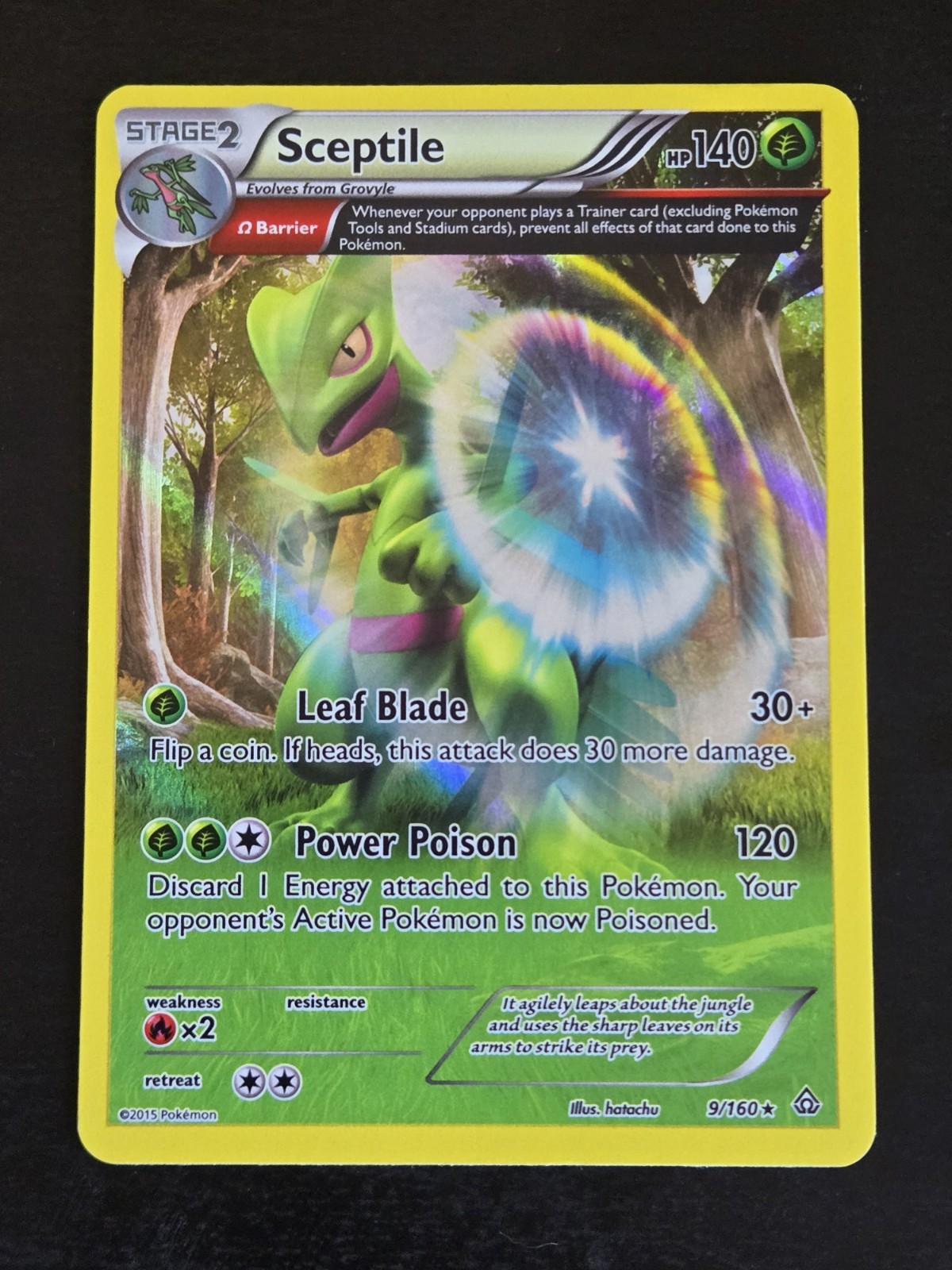 Sceptile 9/160 - Primal Clash - Holo Rare - Pokemon