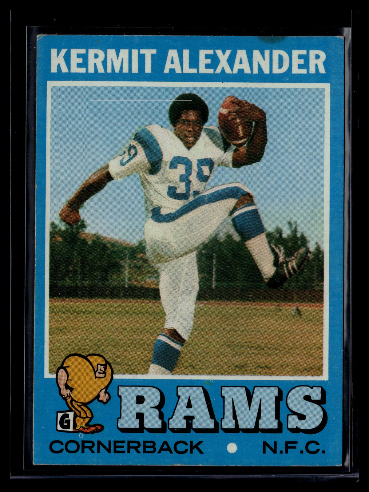 1971 Topps #243 Kermit Alexander 49ers VG