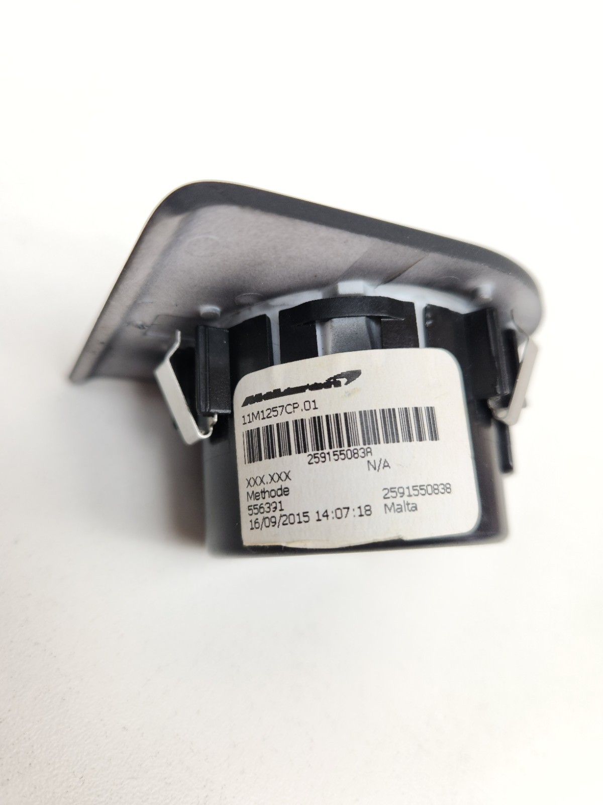 2015-2017 MCLAREN 675LT MIRROR CONTROL SWITCH PARK ASSIST 11M1257CP OEM 
