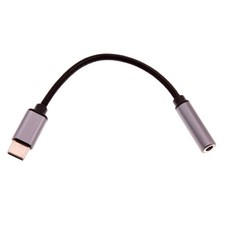 USB-C Earphone Adapter Headphone Audio Jack Port Converter for Cell Phones