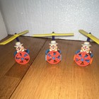 McDonald's McDonaldland Helicopter Fast Food Toys Lot of 3 1980s — photo 1