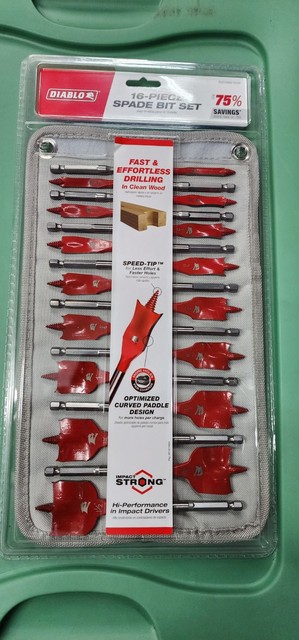 Diablo DSP2980-S16 Spade Bit Set