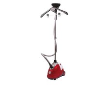 Image of Quest 42320 1800W Upright Garment and Fabric Steamer - Red