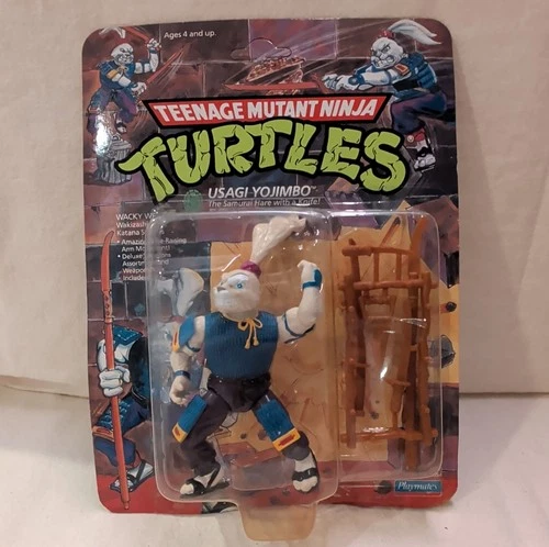 Playmates TMNT Usagi Yojimbo Action Figure 1989 w/ Accessories Vintage