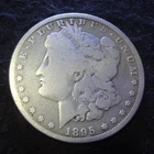 1895-O Morgan Silver Dollar - Solid VG details key from the New Orleans mint