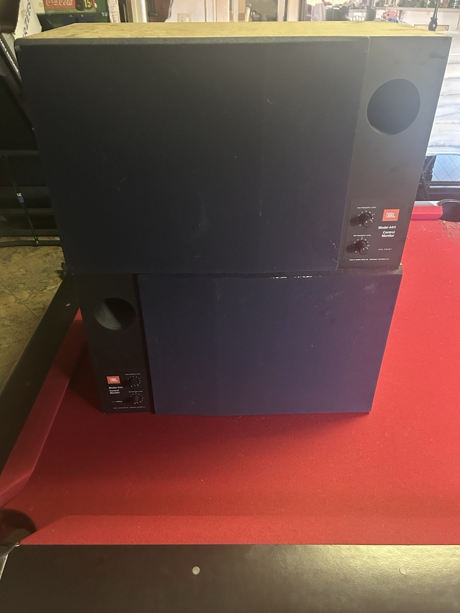 JBL 4411 Control Monitor （専用脚付き）ONKYO アンプ CDプレーヤー