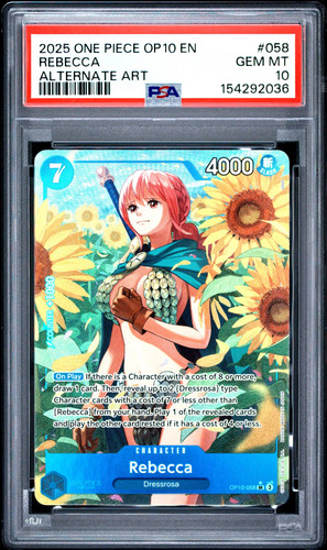 Rebecca (Parallel) graded PSA 10 for sale on eBay