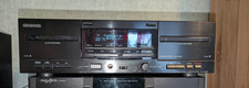 Kenwood KX-W4080 Stereo Double Kassetten Tape Deck Reverse OK