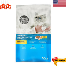 Special Kitty Chicken Turkey Dry Cat Food Complete Nutrition Formula 16 lb Bag