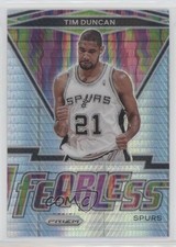 2020-21 Panini Prizm Fearless Hyper Prizm Tim Duncan #3 HOF yf4