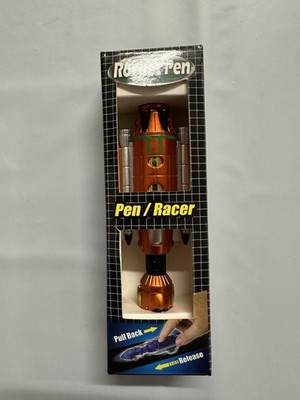 Pen - Z Wind Ups Writers Cosmo Copper (Rocket) Transformers Pull Back Toys NEW
