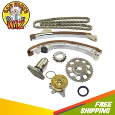 Engine Timing Chain Kit Water Pump Fits 98-08 Chevrolet Toyota 1.8L VIN 8 DOHC