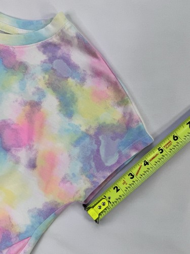 Wonder Nation T-Shirt Tie-Dye Multiple Colors Twist Knot Juniors Size L 10-12 - Picture 9 of 9