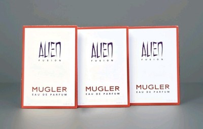 3 Proben Mugler Alien Fusion 3x 1,2 ml EdP Spray