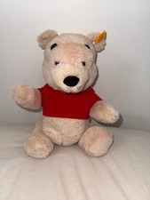 Disney Parks Posable Winnie the Pooh Plush by Steiff Official New With Tag