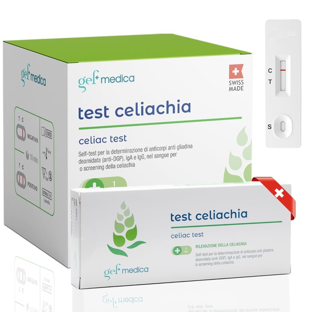 gef+medica | Test Celiachia Intolleranza al Glutine Screening Anticorpi Malattia