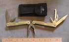 Vintage Winchester Folding Knife Multi-Tool With Ruler  Handles  Tools W/ Sheath — photo 1