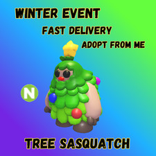 Winter Event – Adopt  Neon Tree Sasquatch Today!