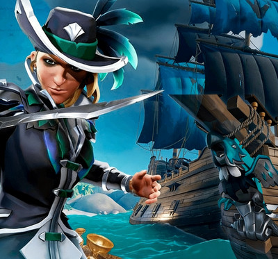 Sea of Thieves Nightshine Parrot Pack: Cutlass Sails Jacket and more INSTANT
