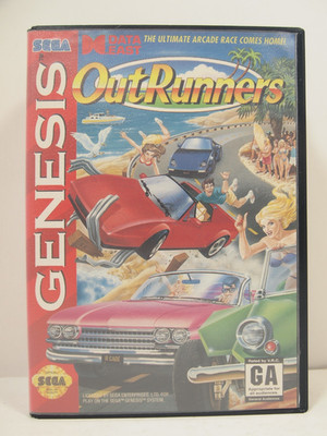 OutRunners Case (SEGA Genesis) Authentic BOX ONLY