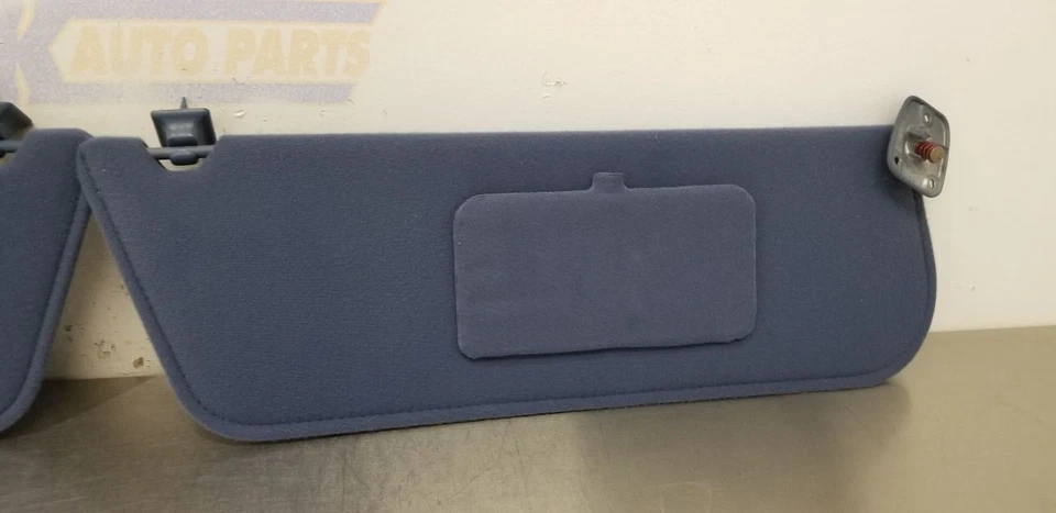1995 FORD F250 SUPER DUTY SUN VISOR SET PAIR LEFT RIGHT BLUE - Image 4 of 4