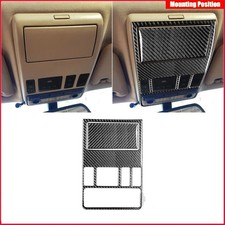For Bmw X5 E53 2000-2006 Real Carbon Fiber Front Reading Light Panel Cover Trim