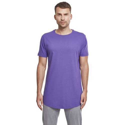 URBAN CLASSICS SHAPED LONG TEE Basic T-Shirt extra lang Jersey Regular Oversize - Bild 90 von 123