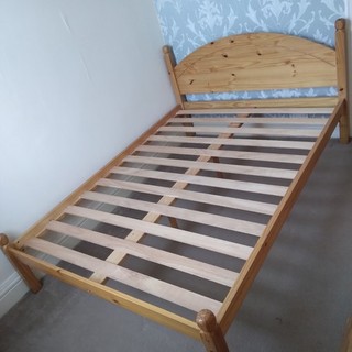 Pine Double Bed Frame