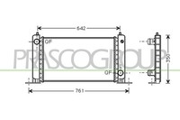 Prasco KüHler WasserküHler MotorküHler FüR Fiat Stilo 1.6 16V 1.4