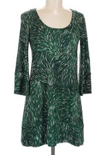diane von furstenberg Vintage DVF dress green 100 Silk 6 Small S RARE EXCELLENT
