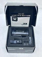 Vortex Optics Micro3X Red Dot Sight Magnifier with Quick-Release Mount V3XM