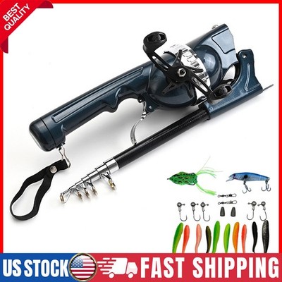 Folding Fishing Rod with 21 Fishing Accessories