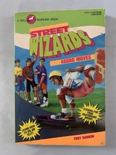 Street Wizards / Argo Moves / Skateboarding Book With Sticker / 1991