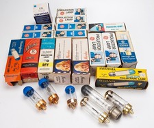 Vintage Projector Lamps, 23 Bulbs - LOT Collectable