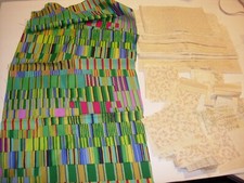 cotton fabric scraps 22x11 kaffe fassett ivory cotton 5 oz crafts quilt sewing