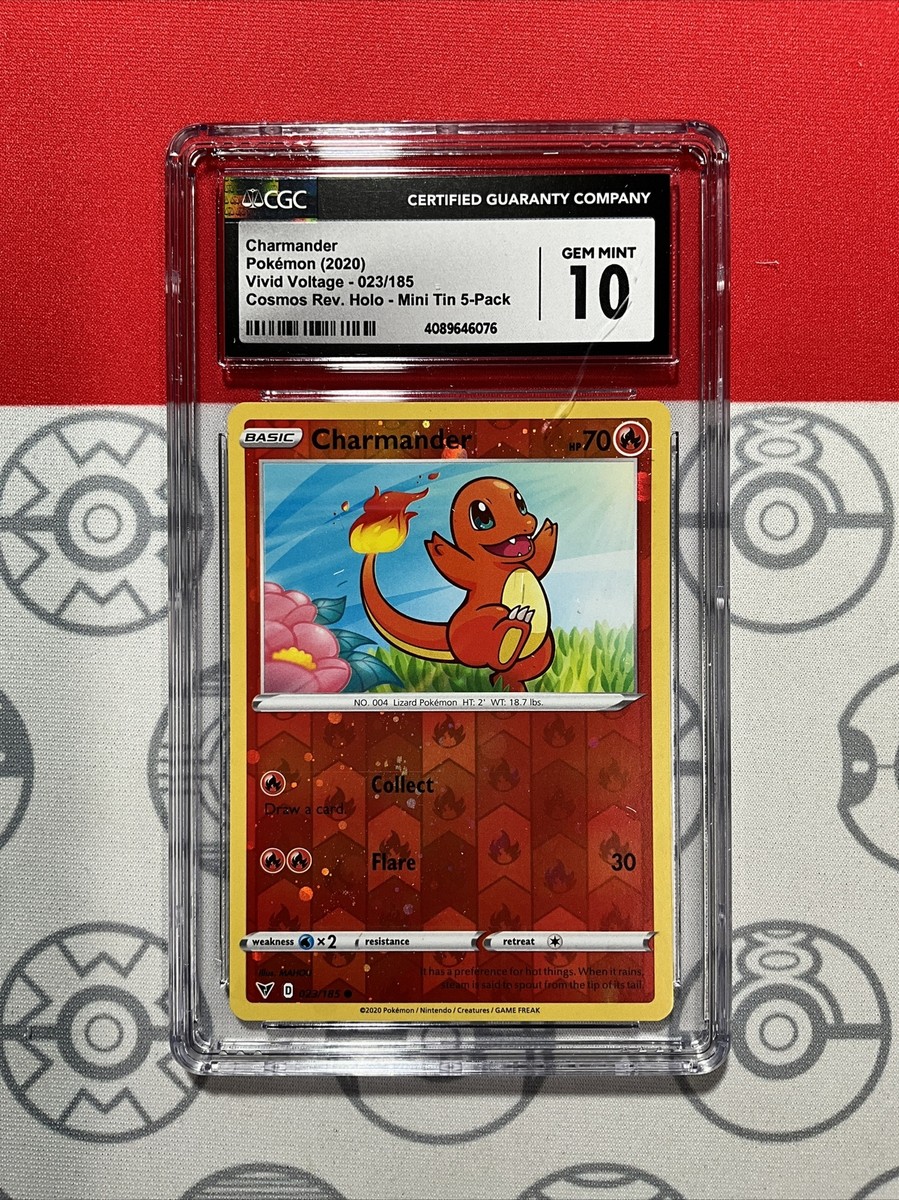 NEW CGC 10 GEM 2020 Pokemon Vivid Voltage 023 Reverse Foil