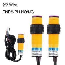 Inductive Proximity Sensor Switch Infrared Diffuse Reflection PNP NPN NO NC