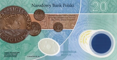 Poland 20 zloty 2023 Copernicus, Kopernik, Polimer UNC P-NEW | eBay