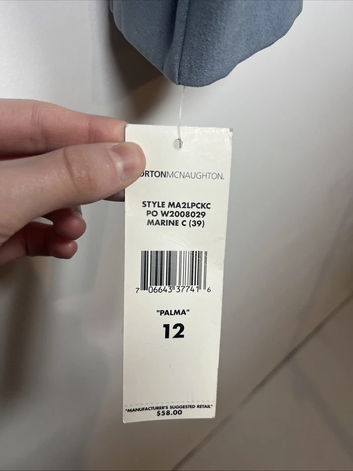 Norton Mcnaughton 12 Zip Up Jacket Blue Stripe Stretch Coat - Image 3 of 4