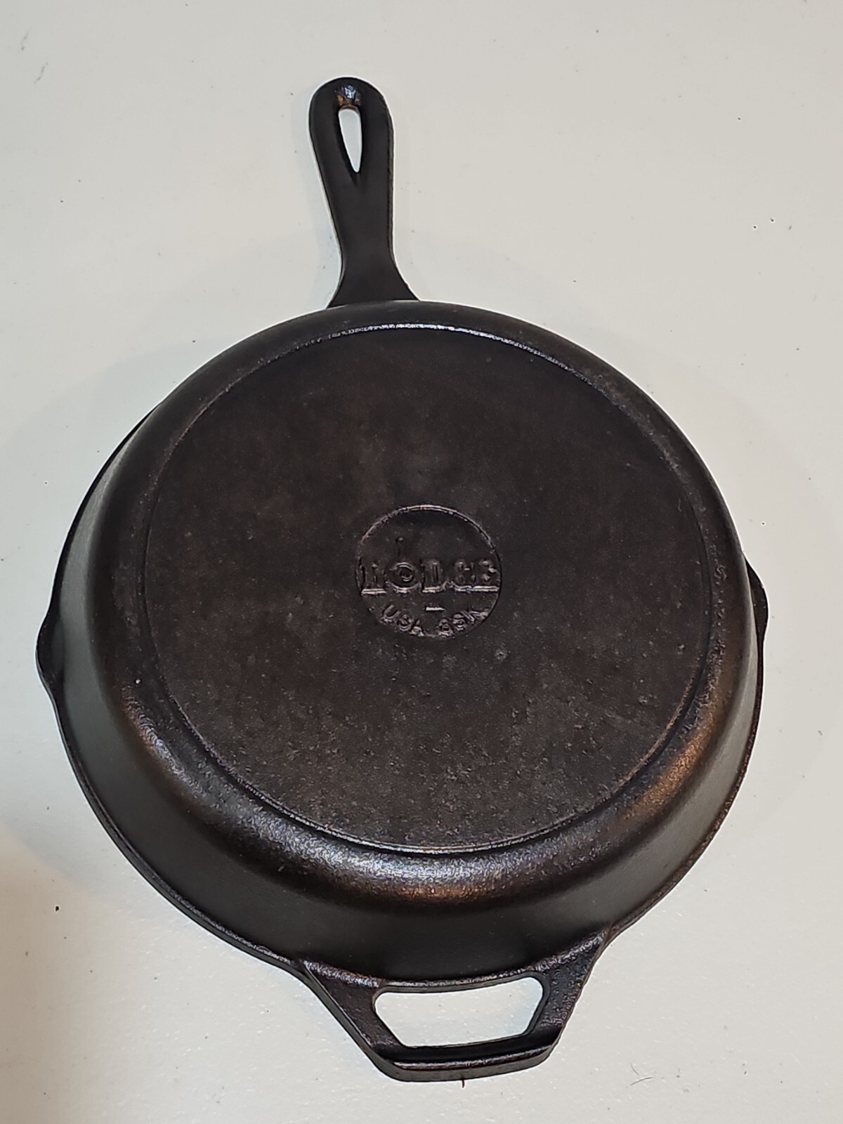 Rare VTG NOS LODGE 8SK 10" Skillet Cast Iron Frying Pan USA 🔥 eBay