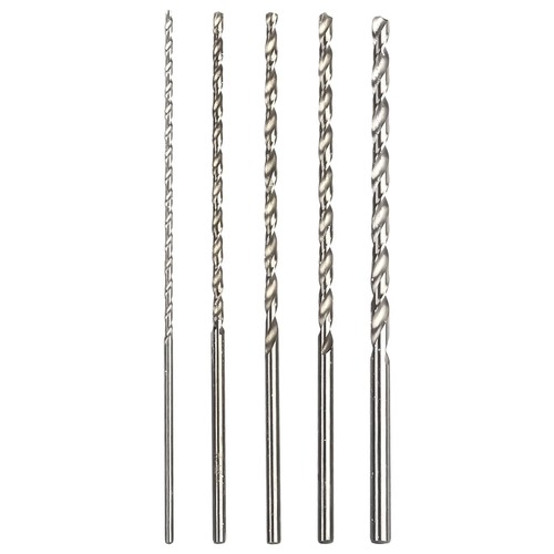 High Speed Steel Drill Bit Set 10Pcs Extra Long Bits for Various Applications - Picture 9 of 16